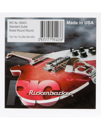 Rickenbacker RN95403 String Set, Electric Guitar, Standard, 010-046