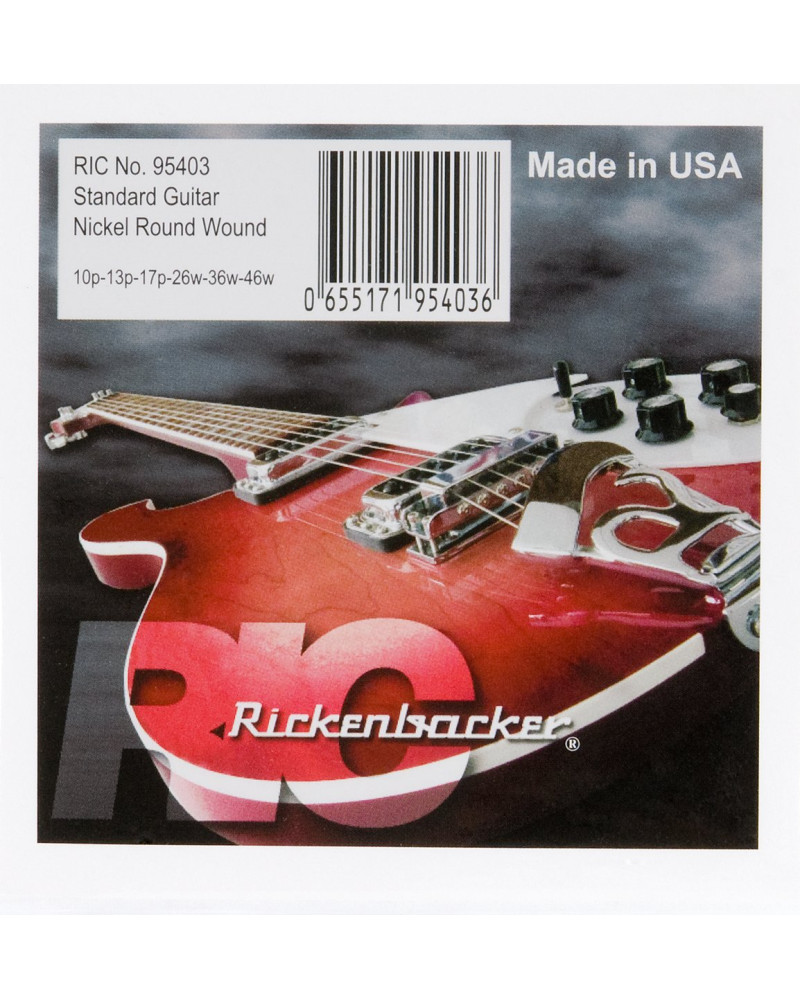 Rickenbacker RN95403 String Set, Electric Guitar, Standard, 010-046