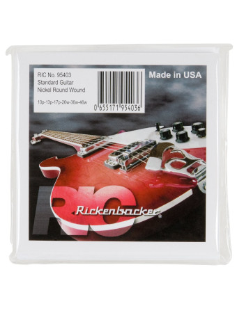 Rickenbacker RN95403 String Set, Electric Guitar, Standard, 010-046