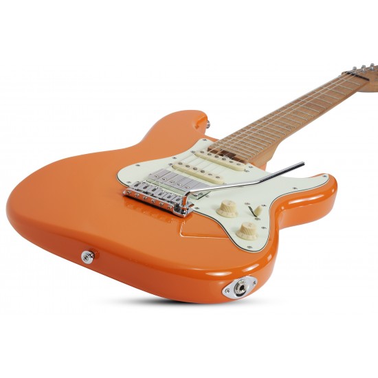 Schecter Nick Johnston Traditional HSS Atomic Orange