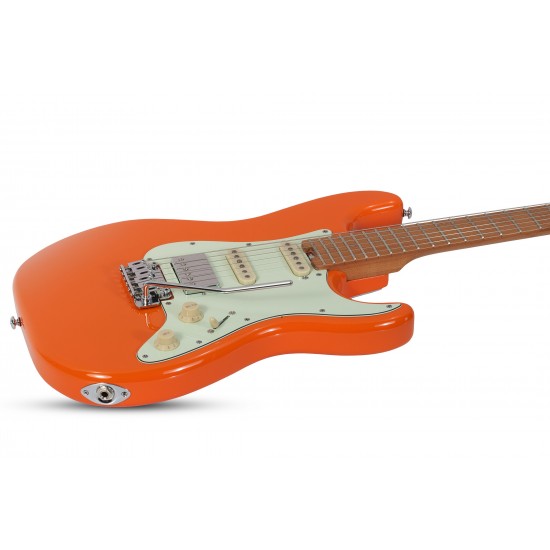 Schecter Nick Johnston Traditional HSS Atomic Orange