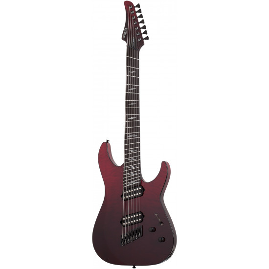 Schecter Reaper-7 Elite Multiscale Blood Burst