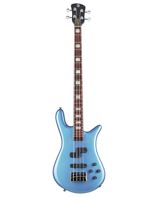 Spector SXEURO4CLMBL SXEURO4CLMBL Bass Guitar, Euro Classic, 4-String, activ, Solid Metallic Blue Gloss