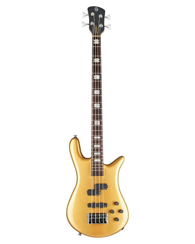 Spector SXEURO4CLMGD SXEURO4CLMGD  Bass Guitar, Euro Classic, 4-String, activ, Solid Metallic Gold Gloss