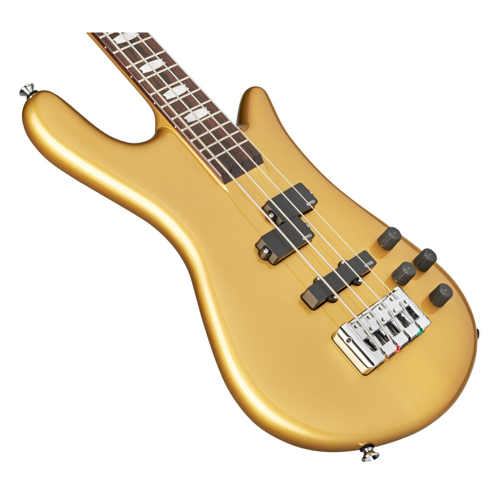 Spector SXEURO4CLMGD SXEURO4CLMGD  Bass Guitar, Euro Classic, 4-String, activ, Solid Metallic Gold Gloss