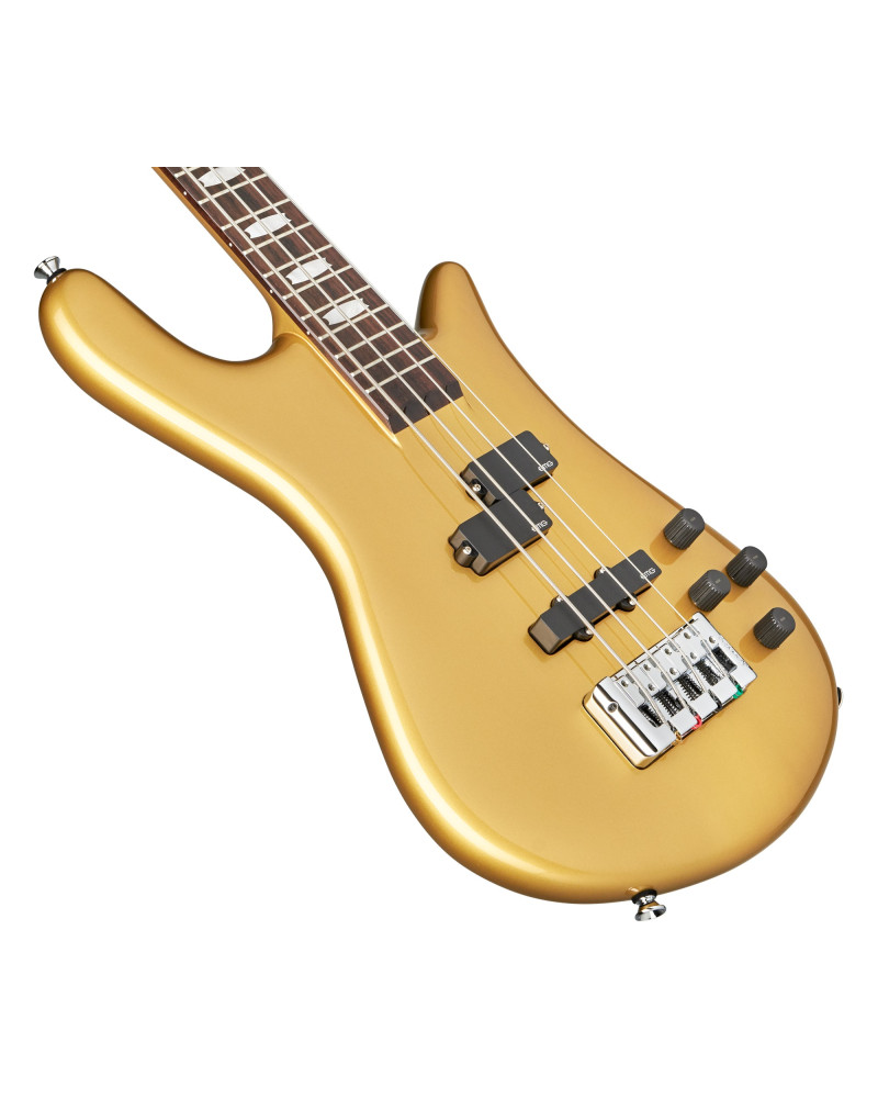 Spector SXEURO4CLMGD SXEURO4CLMGD  Bass Guitar, Euro Classic, 4-String, activ, Solid Metallic Gold Gloss
