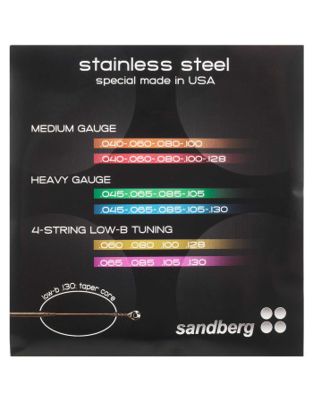 Sandberg Bass Strings 40-100