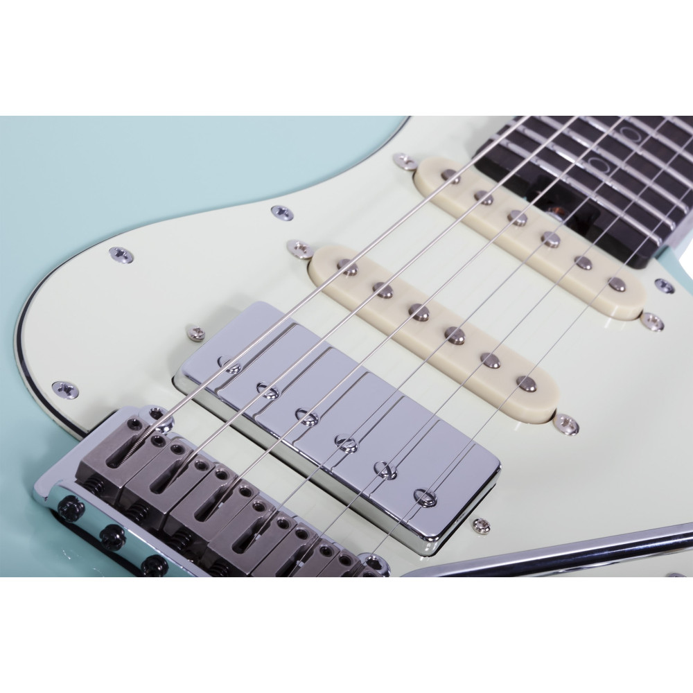 Schecter Nick Johnston Traditional HSS 10th Anniversary Atomic Green