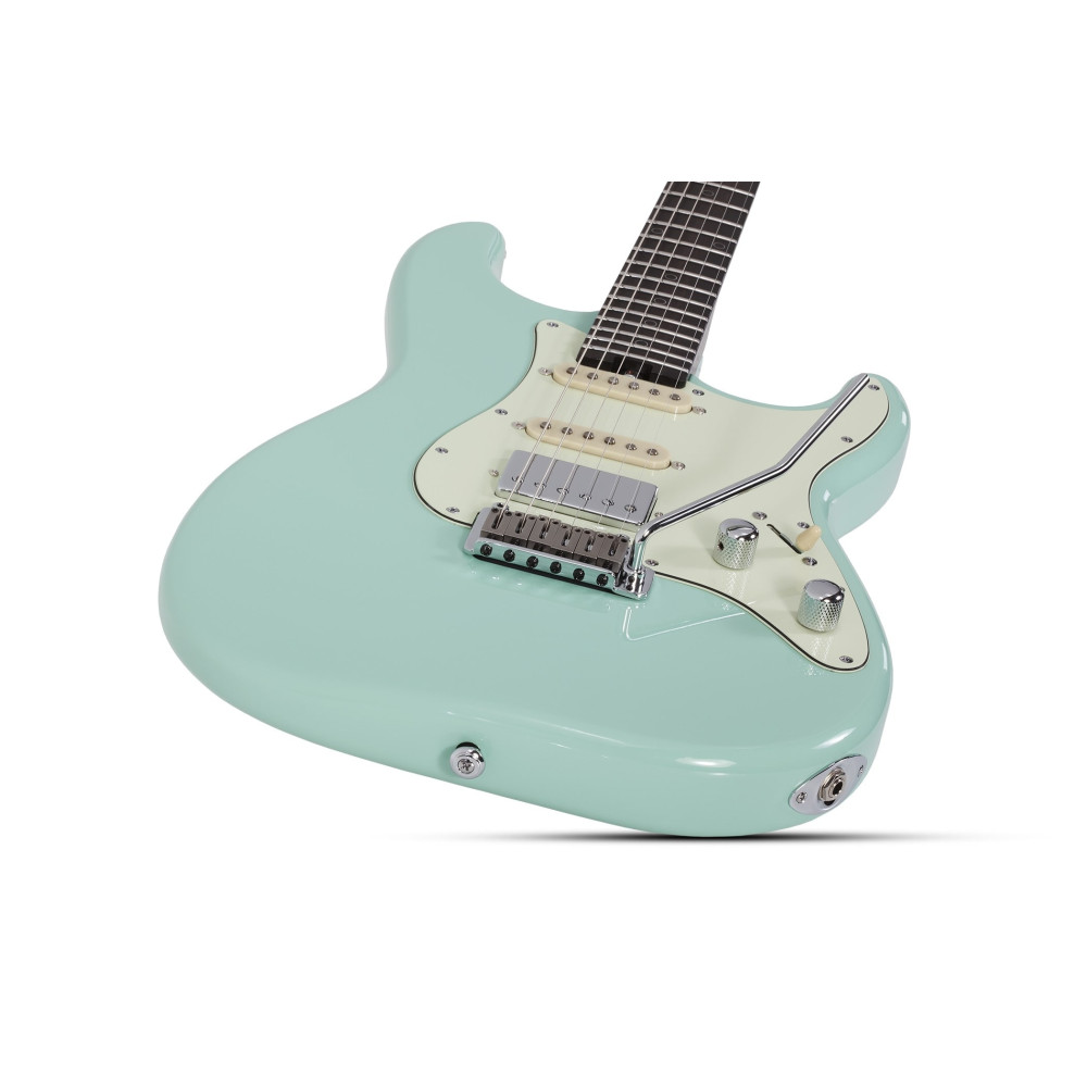 Schecter Nick Johnston Traditional HSS 10th Anniversary Atomic Green