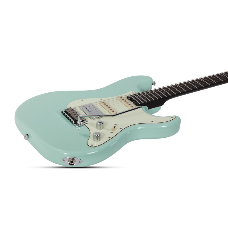Schecter Nick Johnston Traditional HSS 10th Anniversary Atomic Green