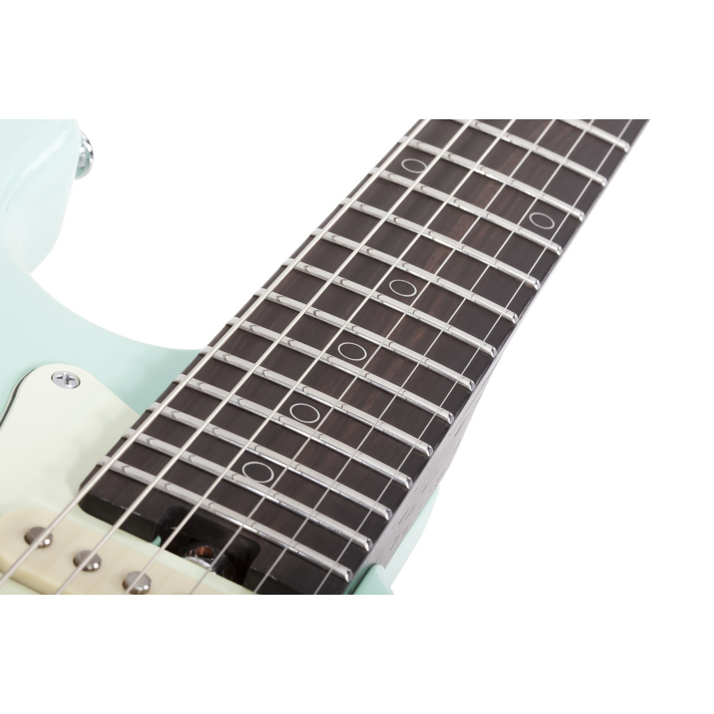 Schecter Nick Johnston Traditional HSS 10th Anniversary Atomic Green