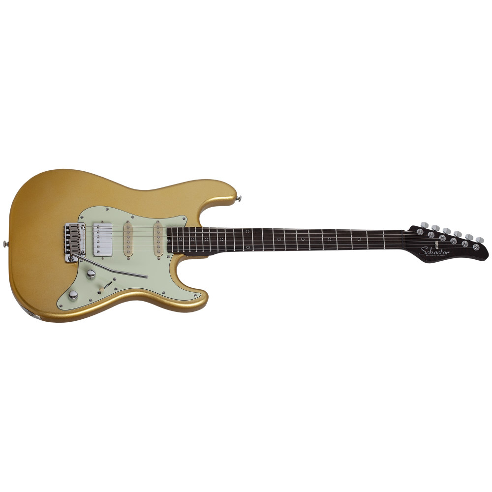 Schecter Nick Johnston Traditional HSS 10th Anniversary Atomic Saffron