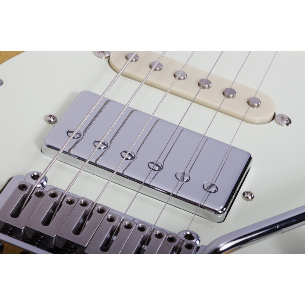 Schecter Nick Johnston Traditional HSS 10th Anniversary Atomic Saffron