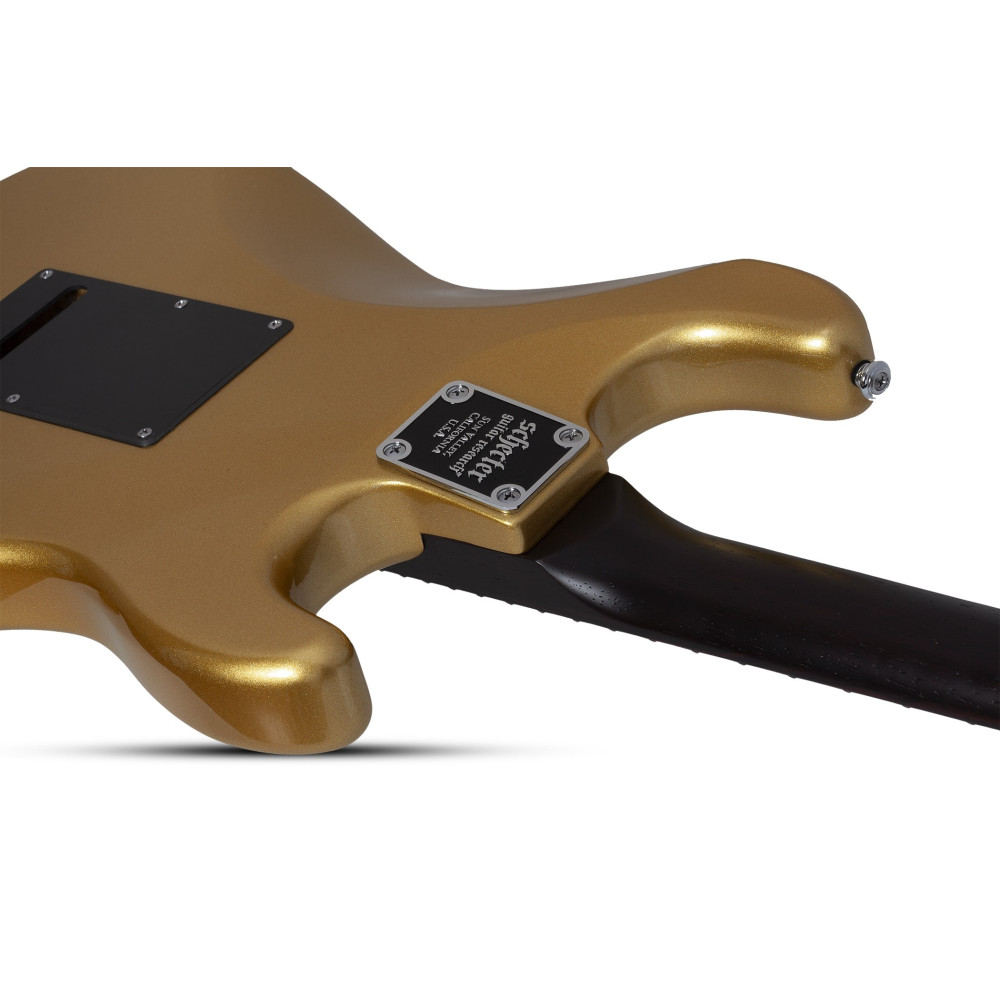 Schecter Nick Johnston Traditional HSS 10th Anniversary LH Atomic Saffron