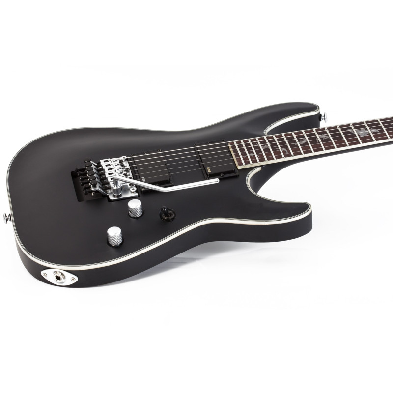 Schecter Damien Platinum 6 FR Satin Black