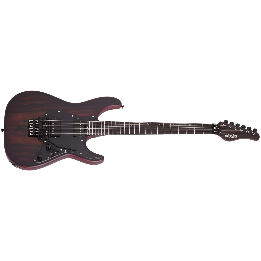 Schecter Sun Valley Super Shredder Exotic FR Ziricote Natural Satin