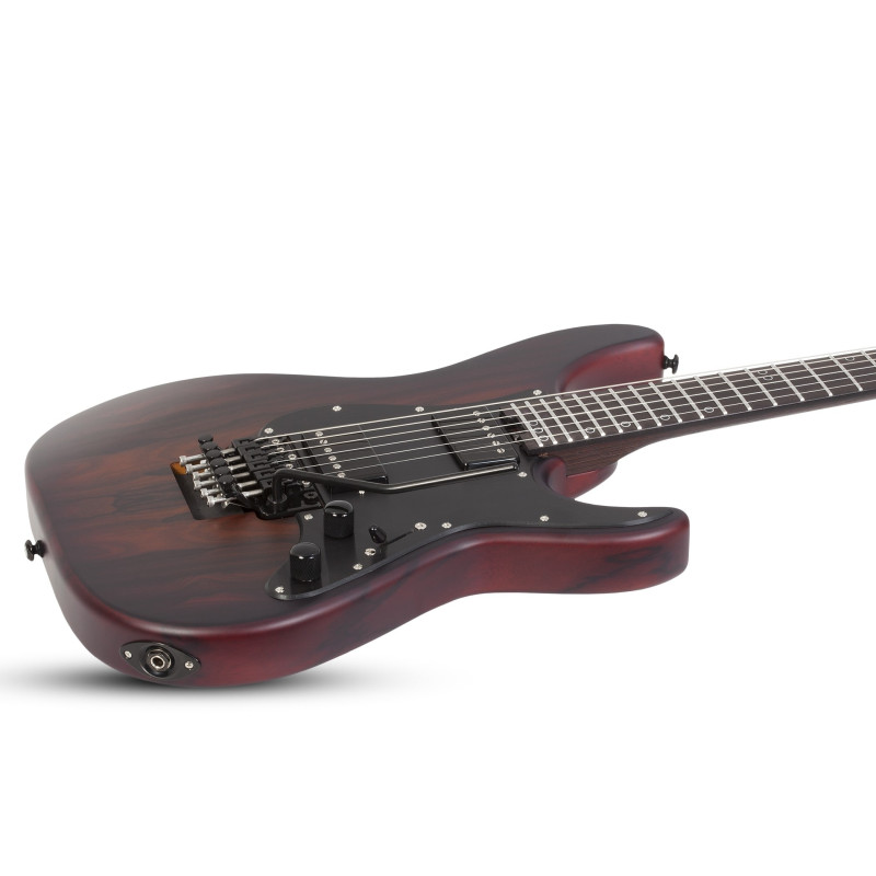 Schecter Sun Valley Super Shredder Exotic FR Ziricote Natural Satin