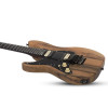 Schecter Sun Valley Super Shredder Exotic FR Black Limba LH Natural Satin
