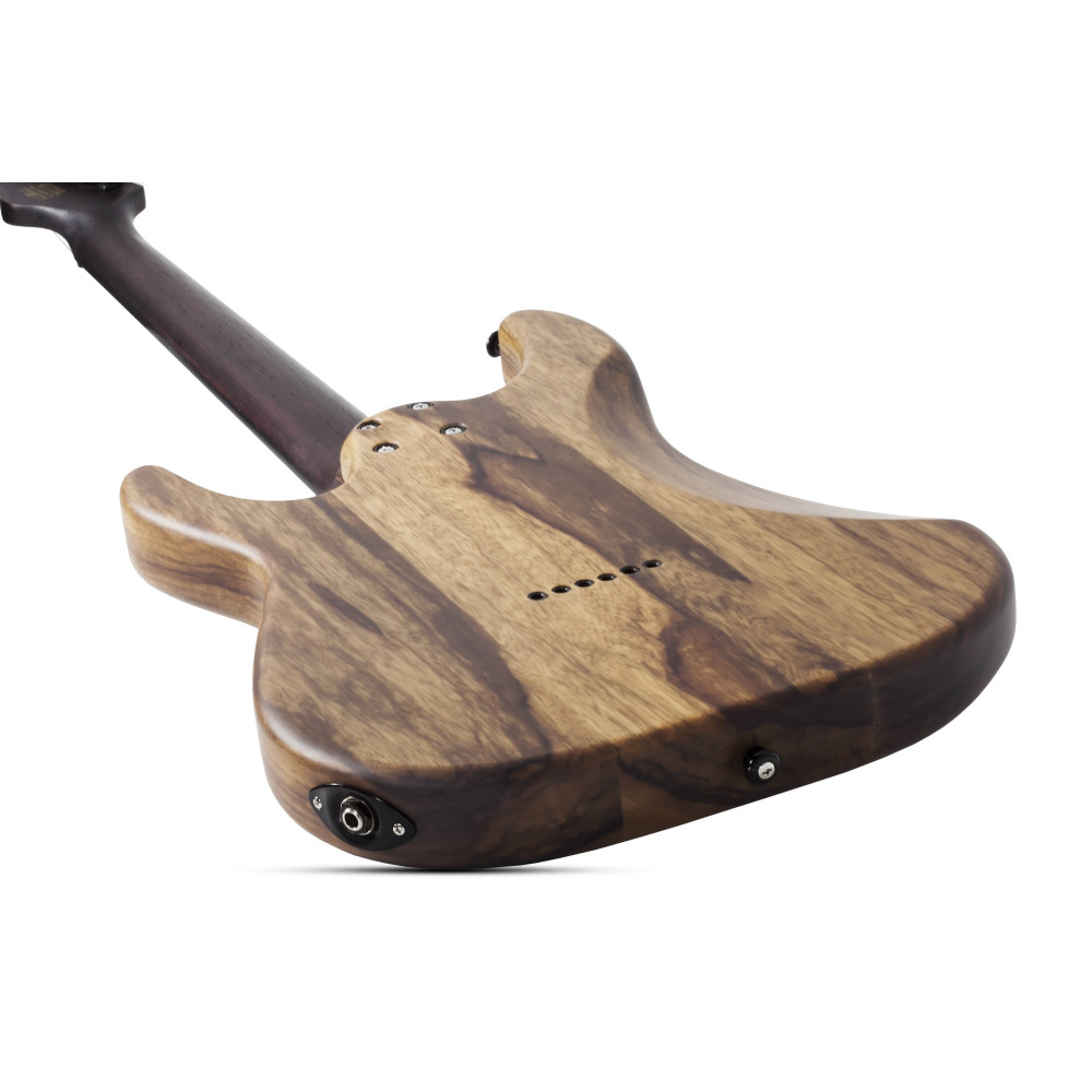 Schecter Sun Valley Super Shredder Exotic HT Black Limba Natural Satin