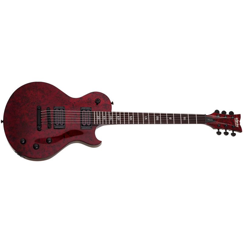 Schecter Solo-II Apocalypse Red Reign