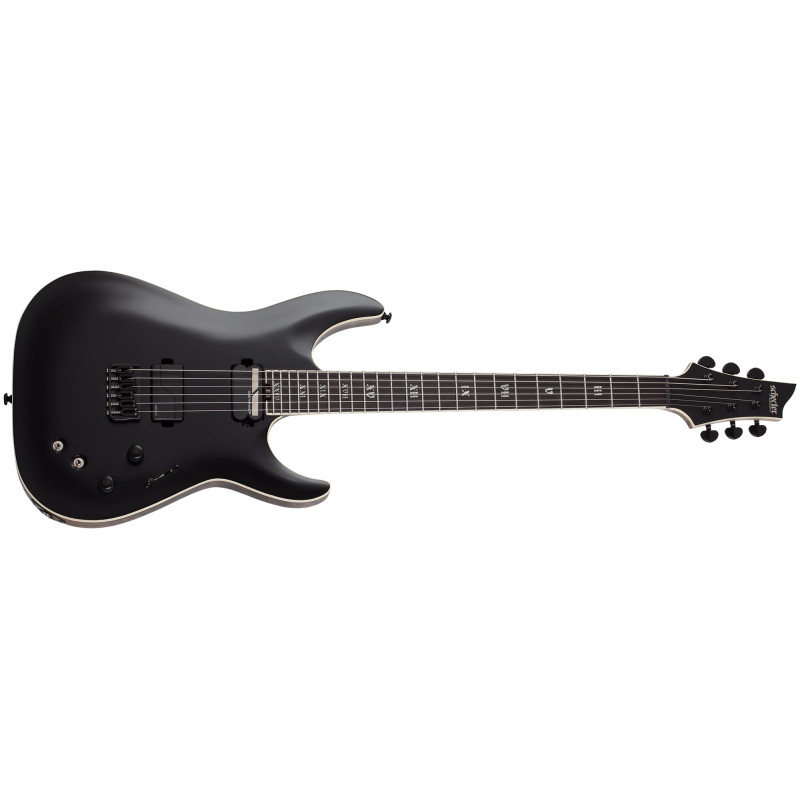 Schecter C-1 HT S SLS Elite Evil Twin Satin Black