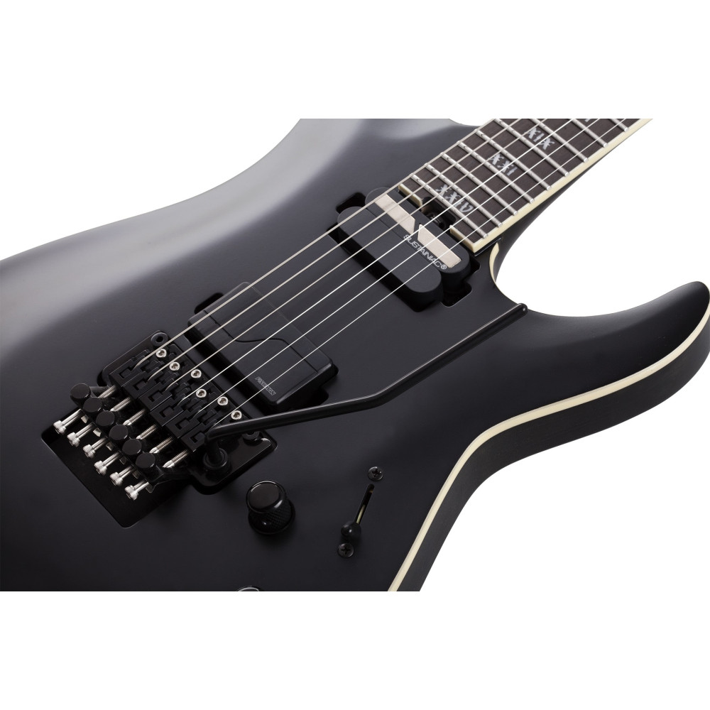 Schecter C-1 FR S SLS Elite Evil Twin Satin Black