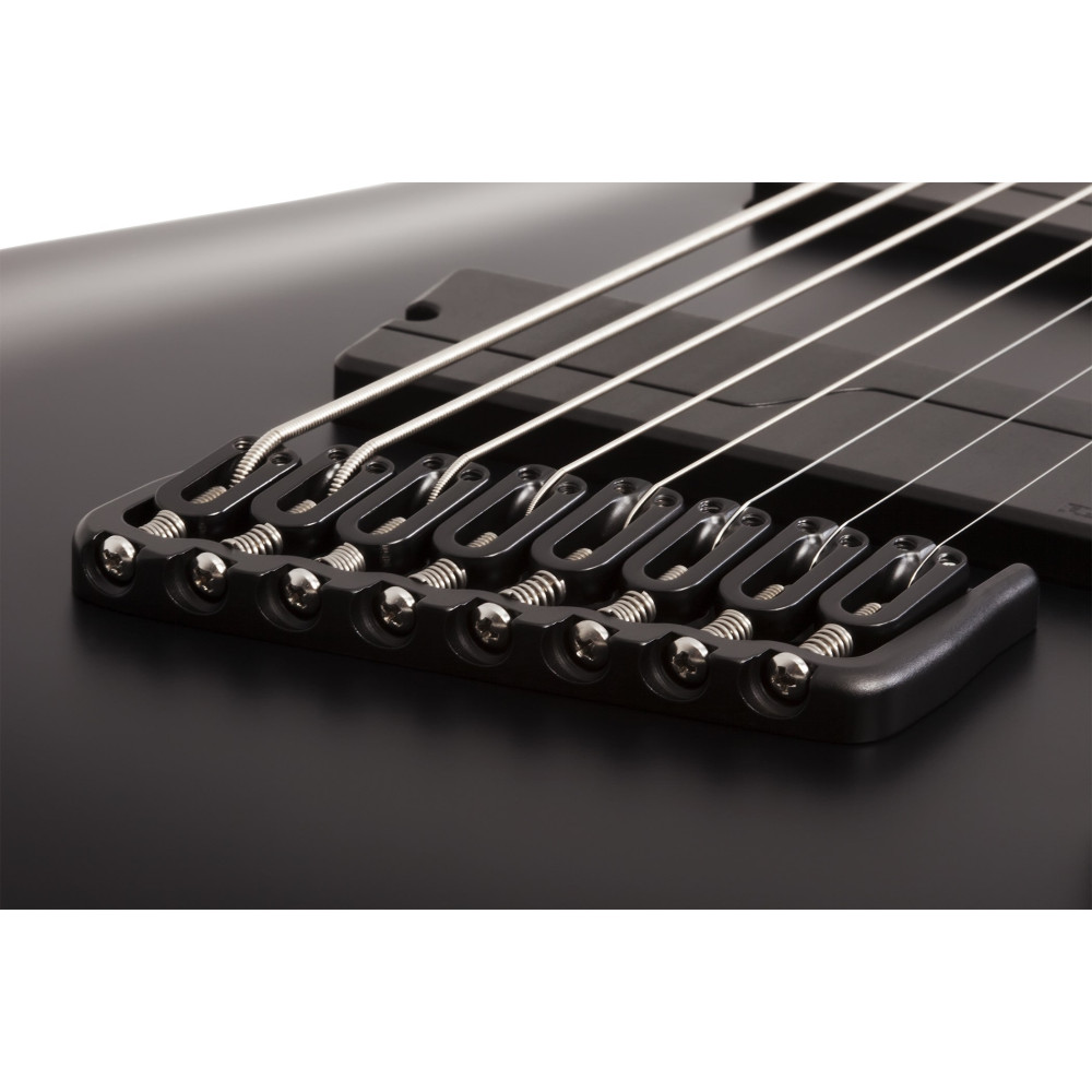 Schecter C-8 MS SLS Elite Evil Twin Satin Black