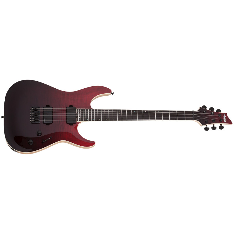 Schecter C-1 SLS Elite Blood Burst