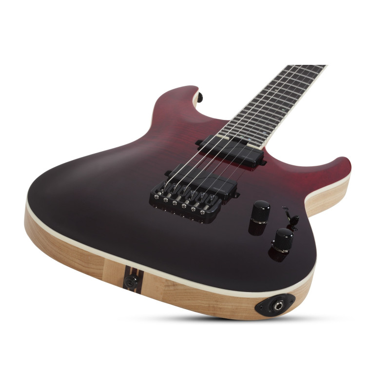 Schecter C-1 SLS Elite Blood Burst