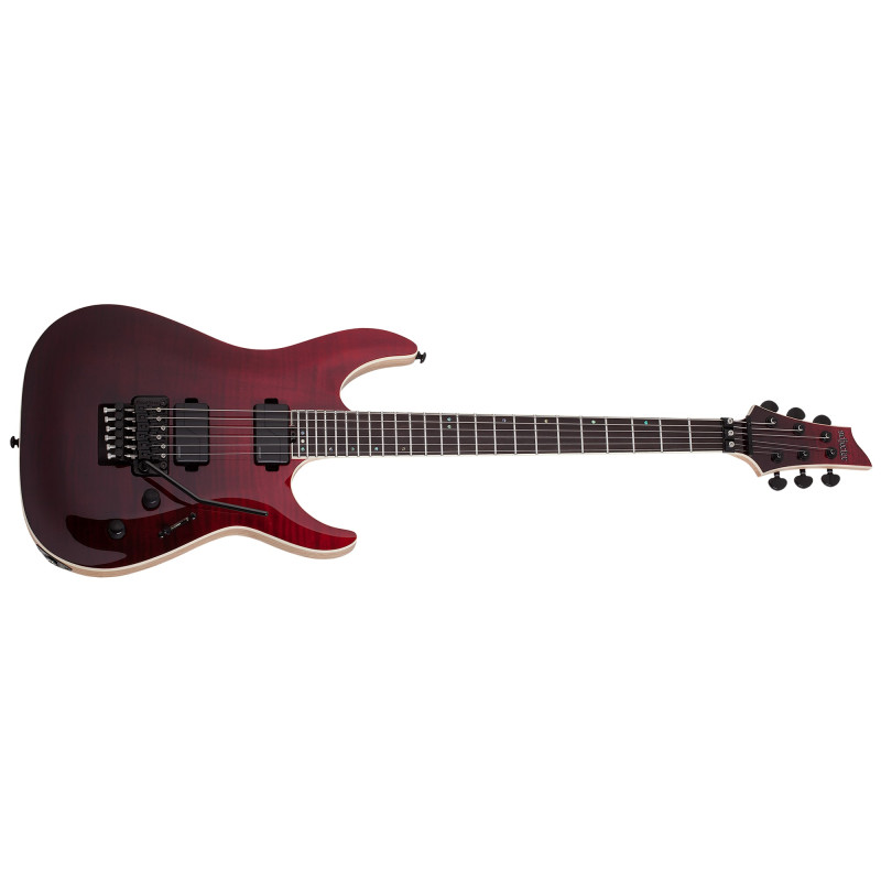 Schecter C-1 FR SLS Elite Blood Burst