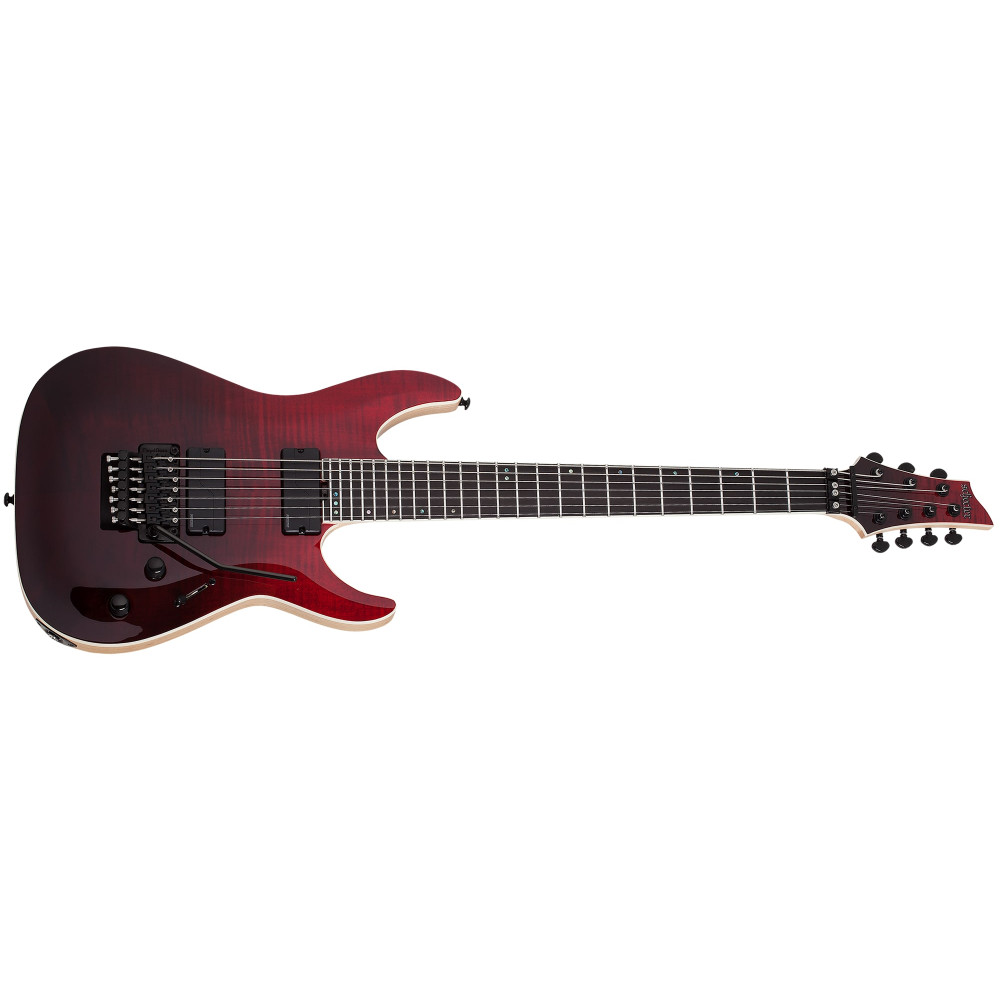Schecter C-7 FR SLS Elite Blood Burst