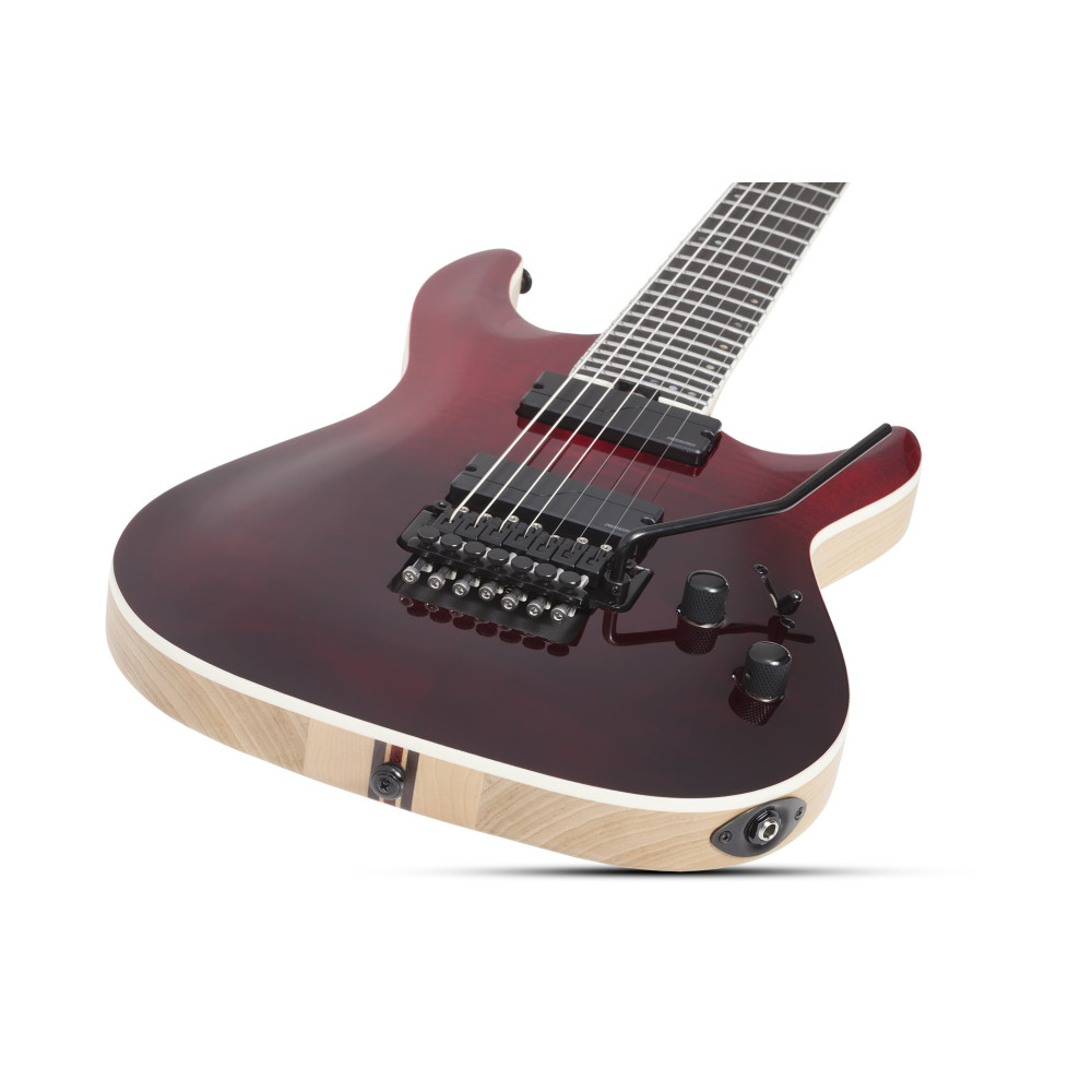 Schecter C-7 FR SLS Elite Blood Burst