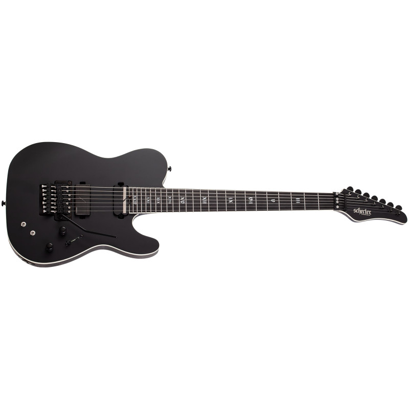 Schecter PT-7 FR-S SLS Elite Evil Twin Satin Black