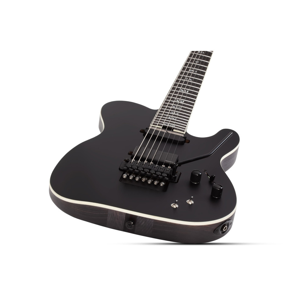 Schecter PT-7 FR-S SLS Elite Evil Twin Satin Black