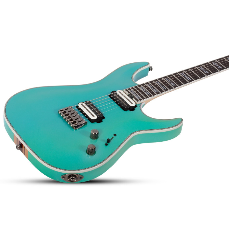 Schecter C-1 SLS Hollywood Glacier