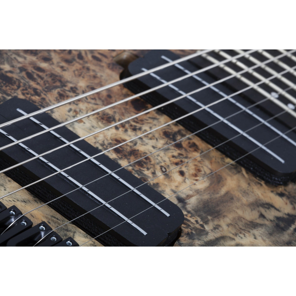 Schecter Reaper-7 Multiscale Satin Charcoal Burst (SCB)