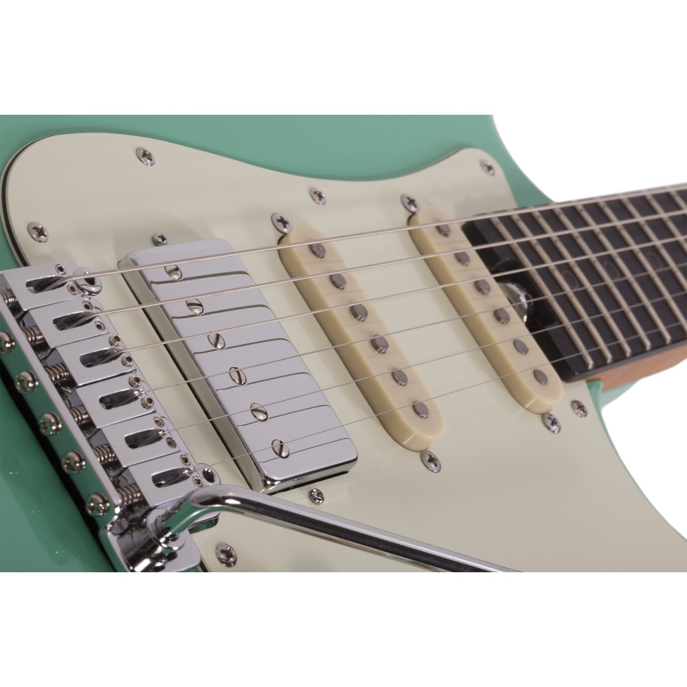 Schecter Nick Johnston Traditional H/S/S Atomic Green