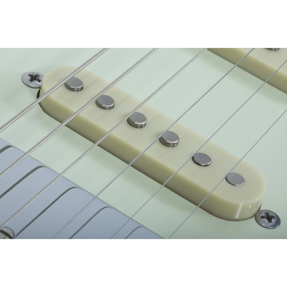 Schecter Nick Johnston Traditional H/S/S Atomic Snow