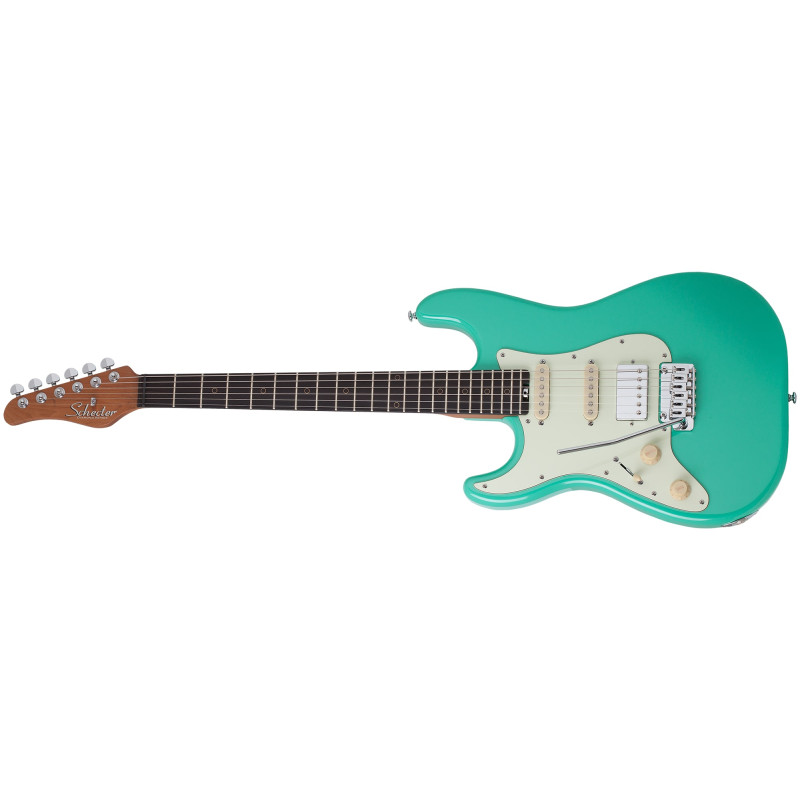 Schecter Nick Johnston Traditional HSS LH Atomic Green