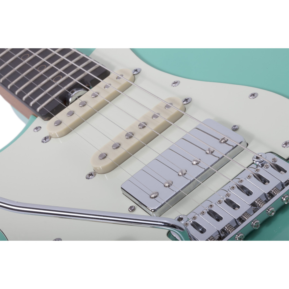 Schecter Nick Johnston Traditional HSS LH Atomic Green