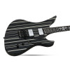 Schecter Synyster Custom Gloss Black with Silver Pinstripes