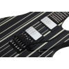 Schecter Synyster Custom Gloss Black with Silver Pinstripes