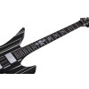 Schecter Synyster Custom Gloss Black with Silver Pinstripes