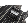 Schecter Synyster Custom-S Gloss Black with Silver Pinstripes