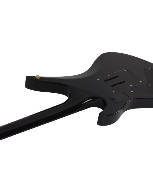 Schecter SCH.1742 Synyster Gates Custom-S Gloss Black w/Gold Stripes