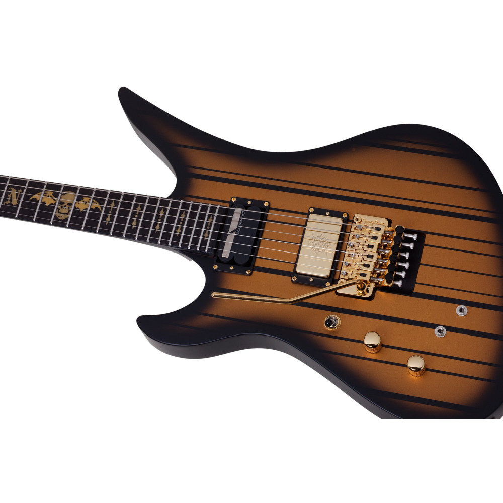 Schecter Synyster Custom-S LH Satin Gold Burst (SGB)