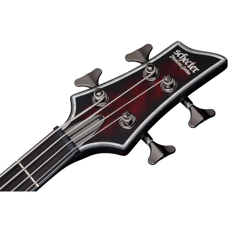 Schecter Hellraiser Extreme-4 Crimson Red Burst Satin (CRBS)