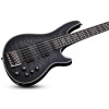 Schecter Hellraiser Extreme-5 See-Thru Black Satin (STBLS)