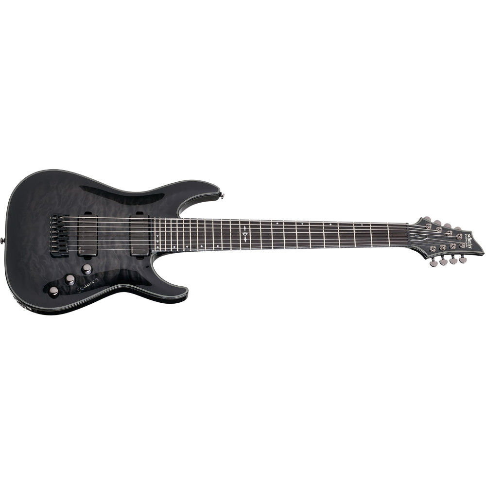 Schecter Hellraiser Hybrid C-8 Trans Black Burst (TBB)