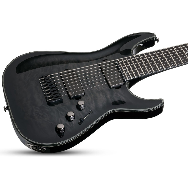 Schecter Hellraiser Hybrid C-8 Trans Black Burst (TBB)